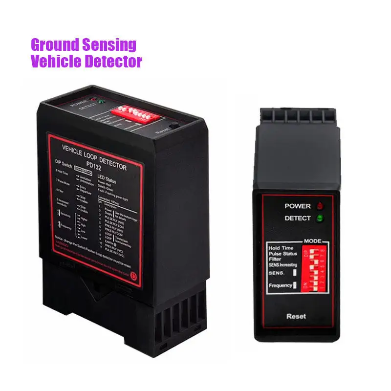 Single Channel Induction Vehicle Loop Detector Sensor Loop Coil Vehicle Detector for Barrier Door Car Parking System