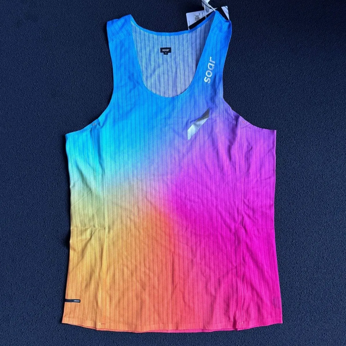 

Elite Men’s Dopamine Running Vest – Ultra-Light , Quick-Dry Breathable Mesh, Summer Marathon Training Tank Top S-XXL