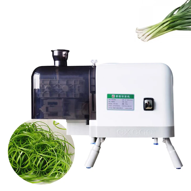 

Vegetable Shredder Cutting Machine Pepper Leek Celery Green Onion Cutter Maker 320W