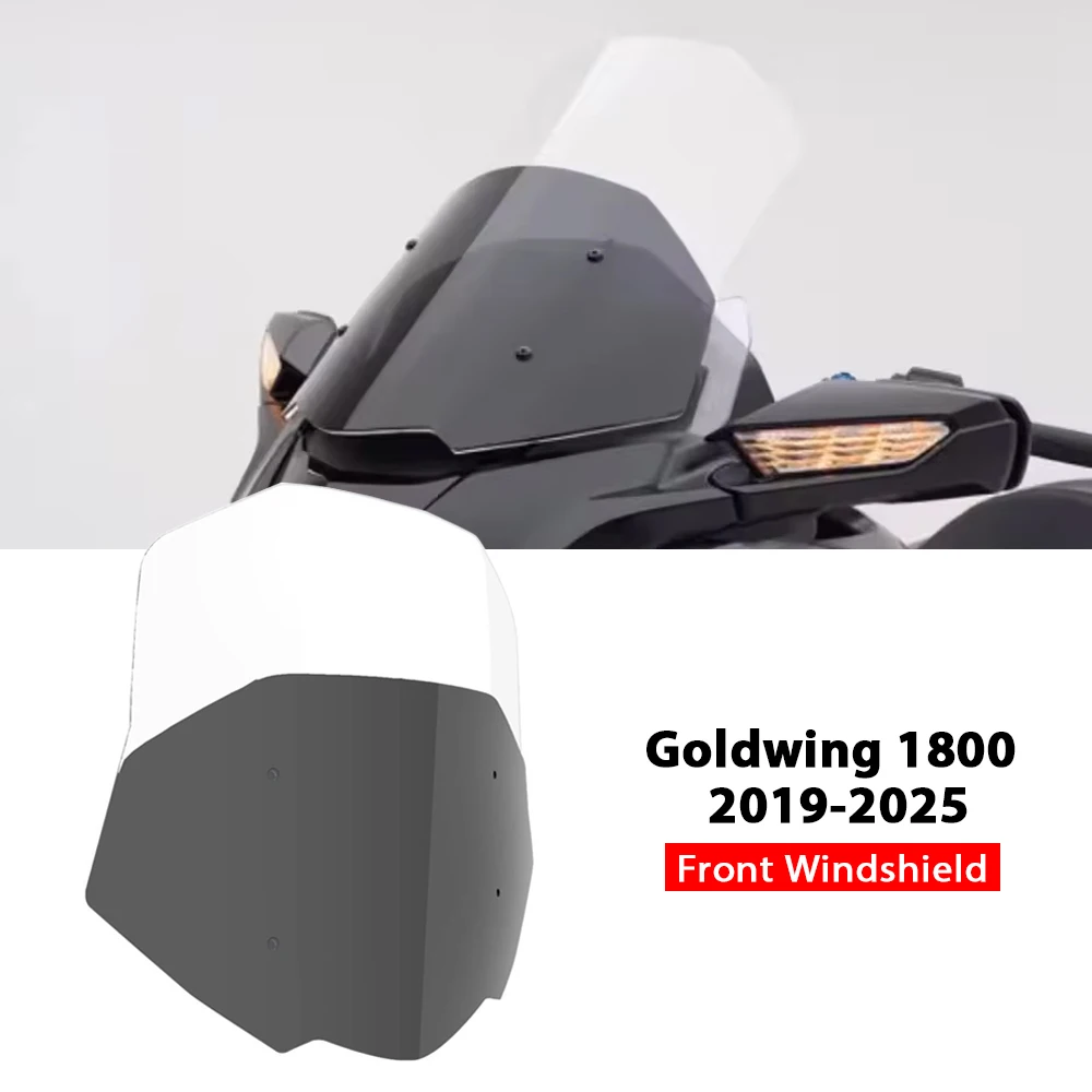 

Goldwing1800 GL1800 Front Windshield For Honda Gold Wing 1800 Motorcycle Fairing Wind Screen Air Deflector Windscreen 2019-2025