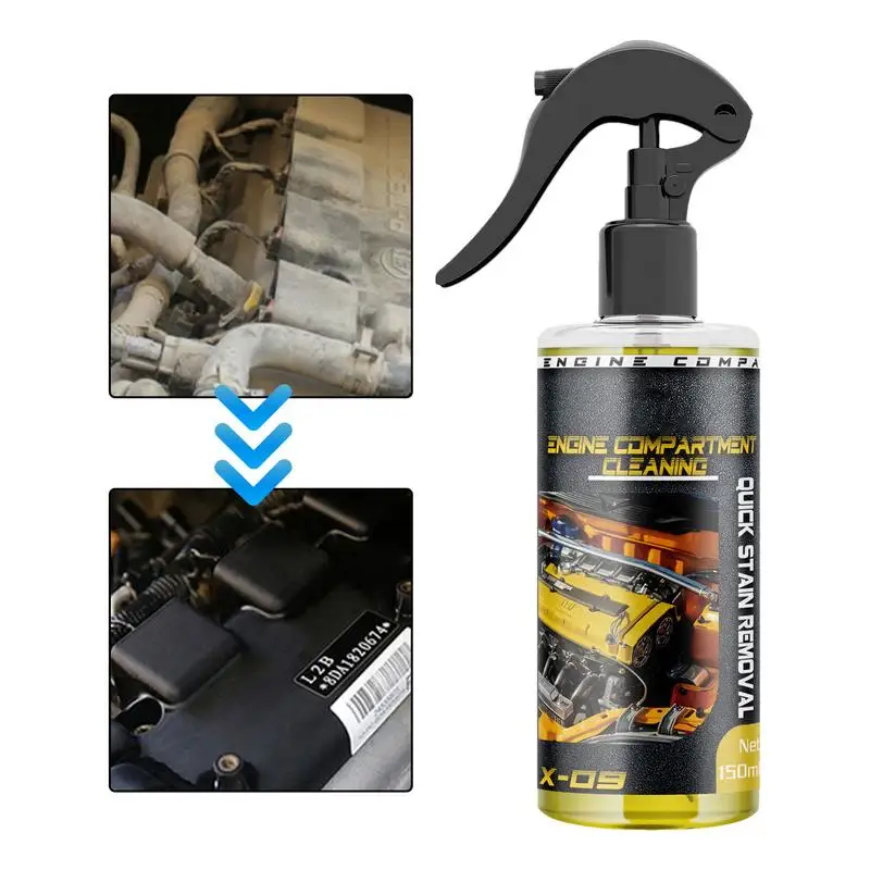 

Engine Cleaner Spray Automotive Degreaser Engine System Cleaner Engine Oil Cleaner Car Degreaser Car Cleaning Supplies Oil Tank