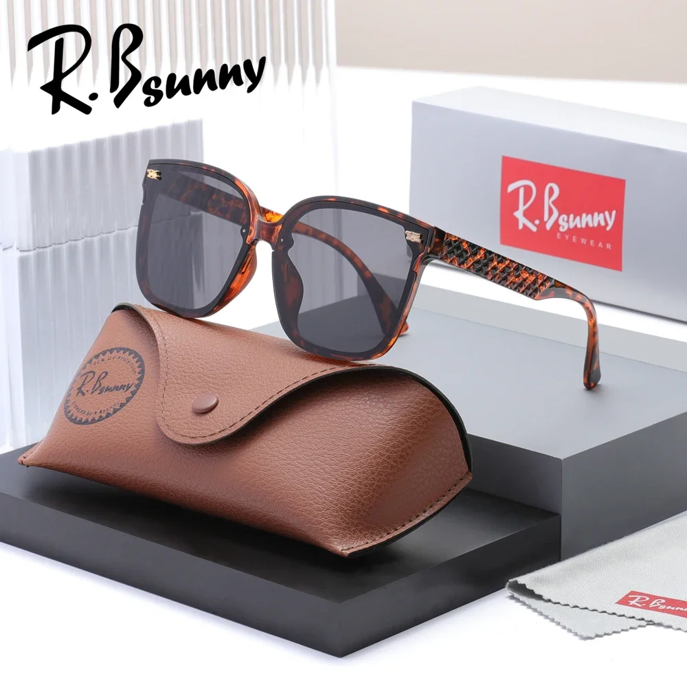 Female Luxury Oversized Fashion Sunglasses UV400 Women Glasses Leisure Large Frame Cat Eye Polarized Ladies Eyeglasses