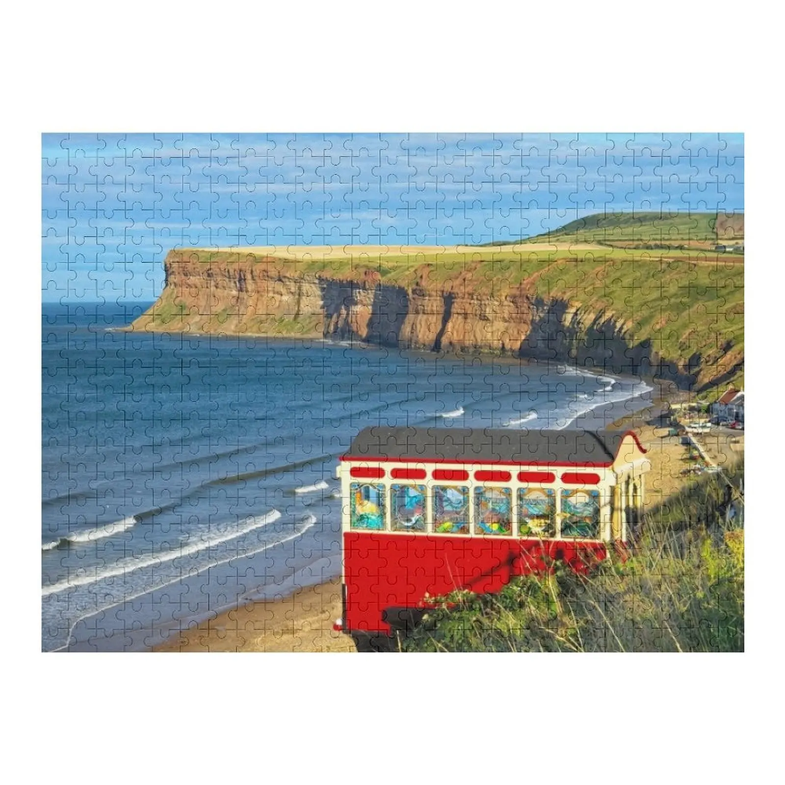 

Saltburn by the Sea Jigsaw Puzzle Personalized Wooden Name Adult Wooden Puzzle