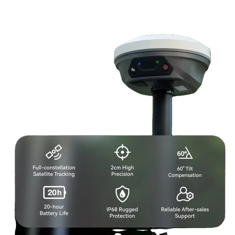S100 GPS Survey Equipment Sino T300 Rtk Gnss IMU Sinognss GNSS RTK Earth Area Land Survey Comnav Gps
