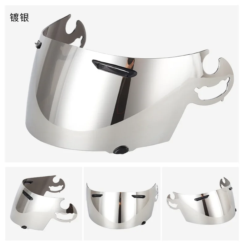 Visera para Arai RX7 GP RX7 RR5 ASTROIO RAPIDEIR AXCES II AXCES 2 AXCES III REBEL QUANTUM ST casco de motocicleta visera de visión nocturna