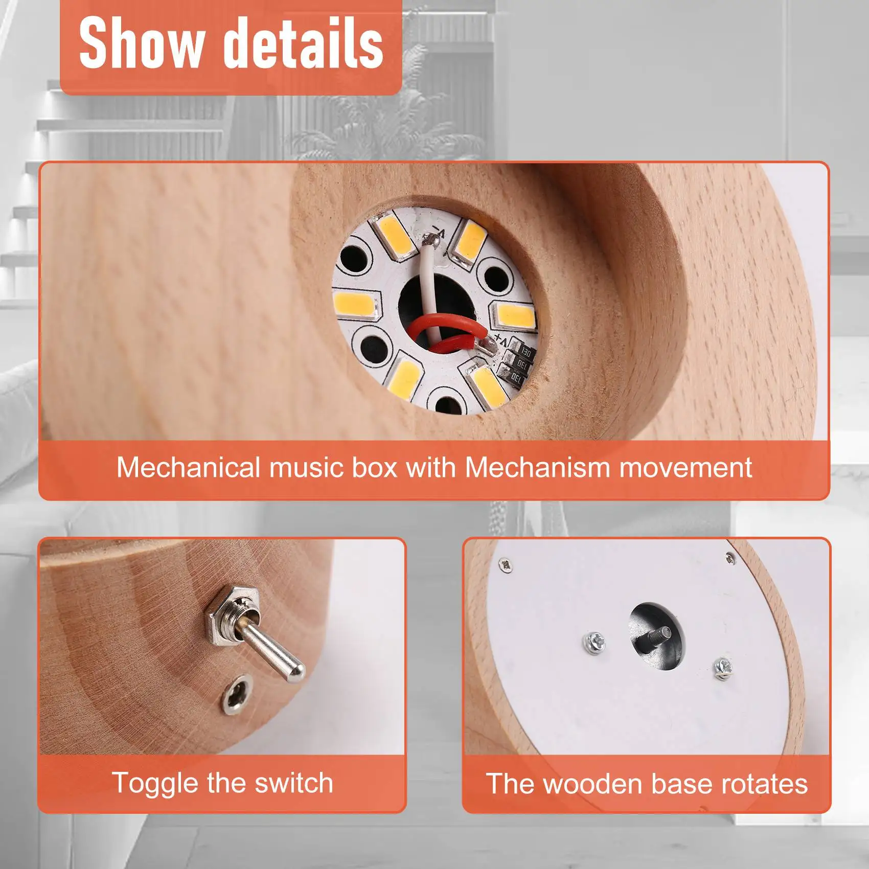 

【Ограниченный на складе!】Молшебная музыкальная шкатулка