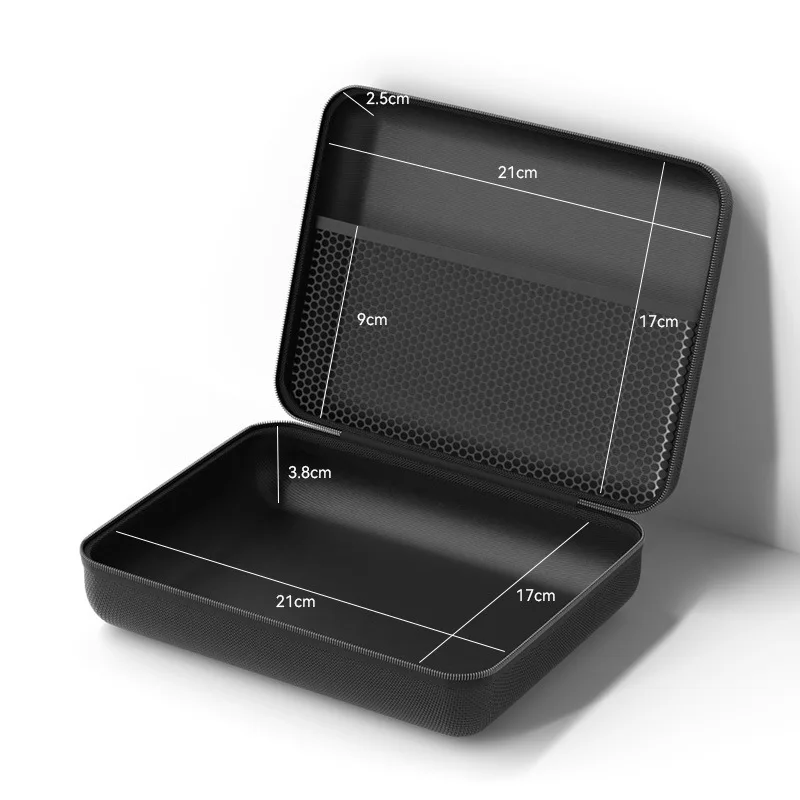 Waterproof Wear Resistant Car Vacuum Cleaner Storage Bag Portable Hard EVA Tools Case 3c Accessories Charging Cable Organizer