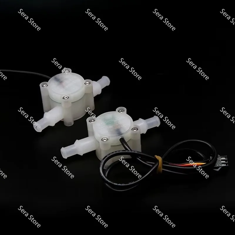 ZQ Series PVDF Hall Flow Meter 0.1-1.5L/min Corrosive Liquid Sensor