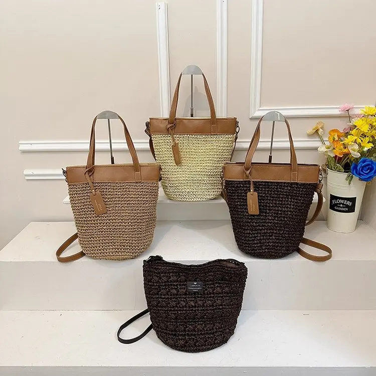 Ladies Classic Diaper Bag For Women Leather Crossbody Bag Luxury Vintage Tote Minimalist Designer Large Capacity Elegant