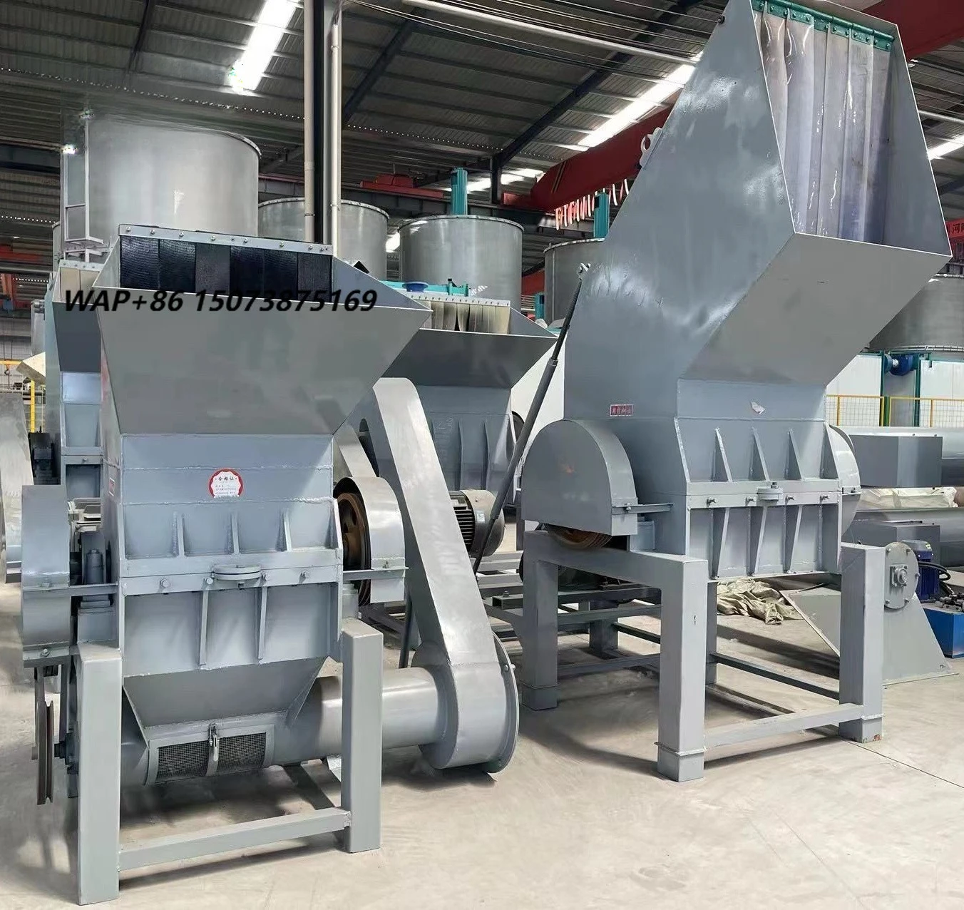 2025 New Plastic Crusher 800 Type Plastic Crusher Price Plastic Recycling Production Line