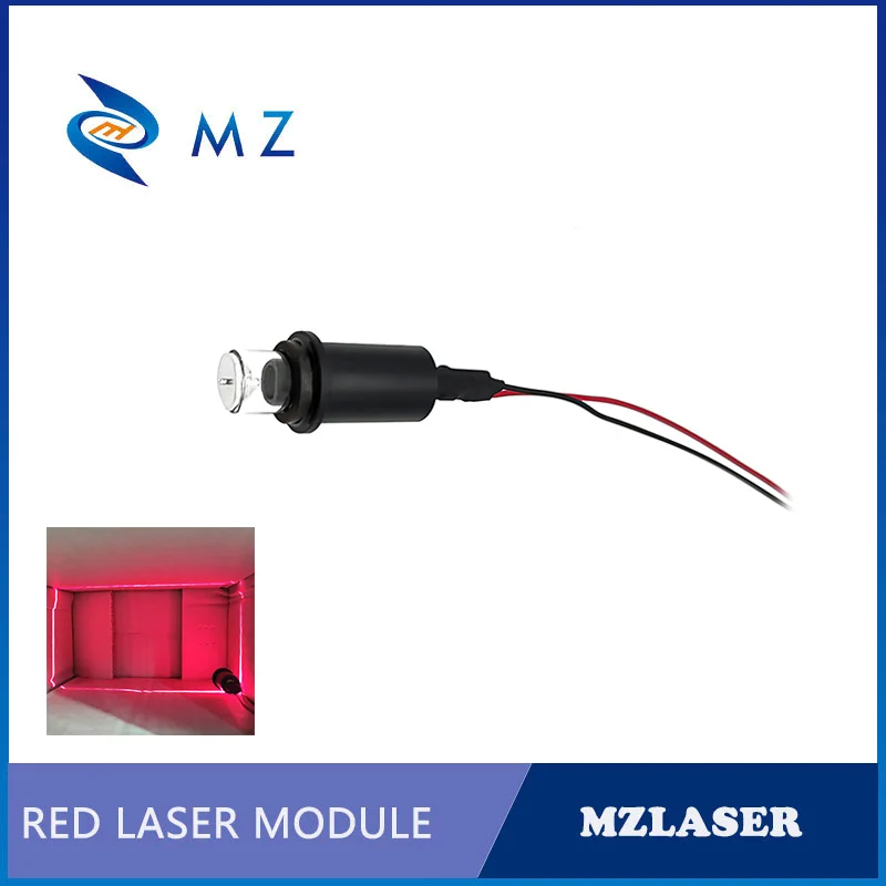 Rote Linie Laser Diode Modul 650nm 100mw 360 Grad Industrie Grade Für Laser Ebene