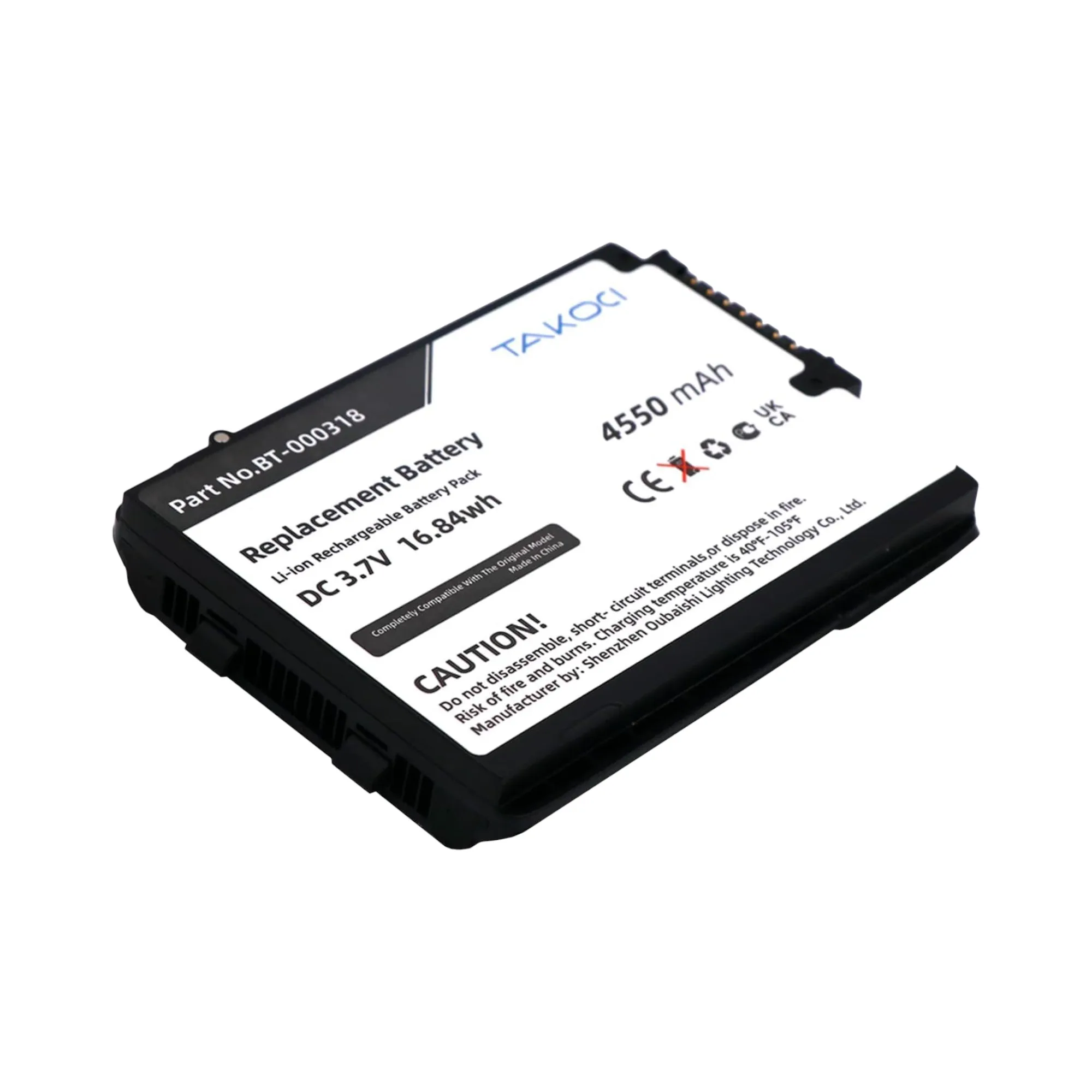 

Replacement Battery 4550mAh for Motorola,TC70,TC75,TC70x,TC700,TC72,TC700H,82-171249-01,82-171249-02,BTRY-TC70X-46MA1-01