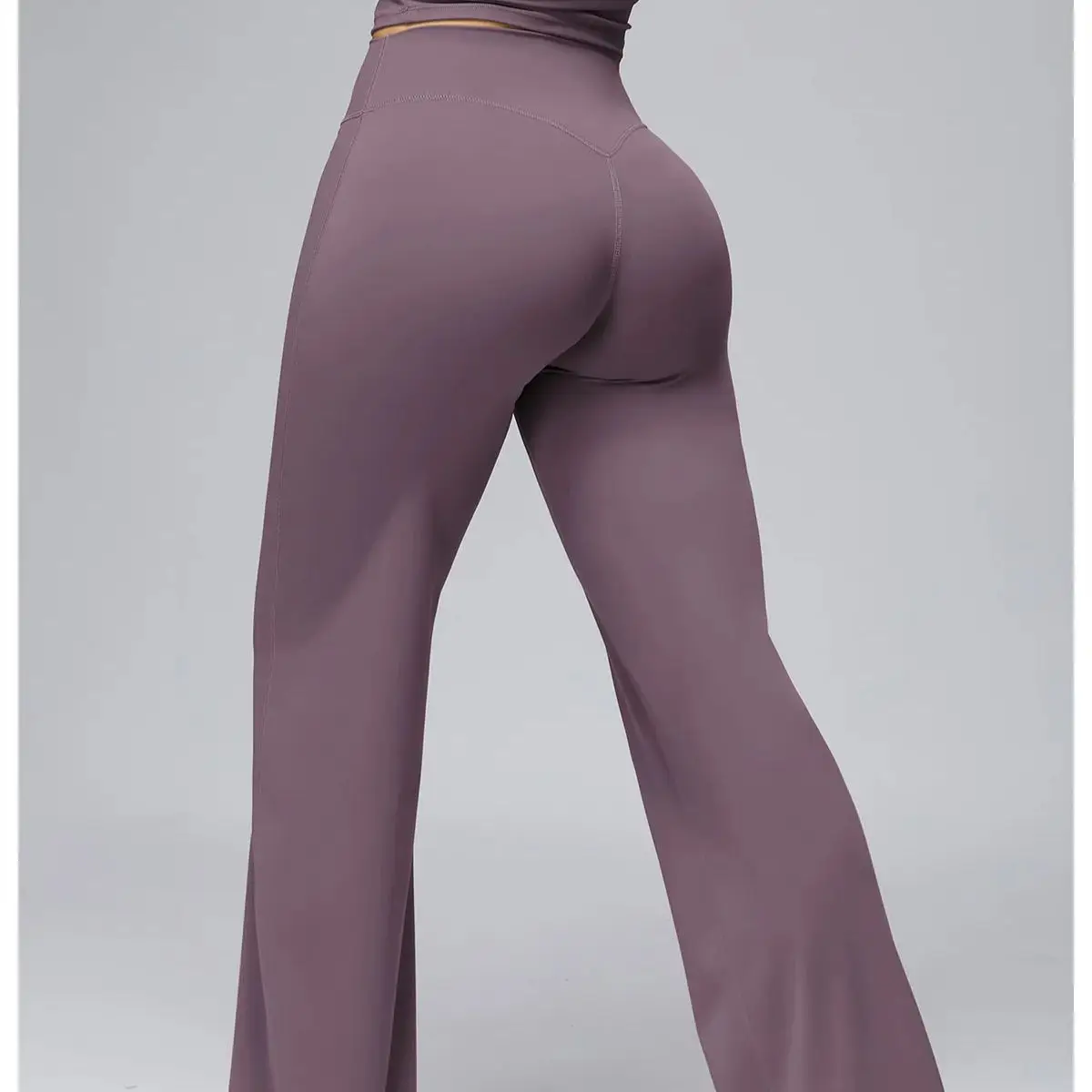 Autumn and winter women's high waist wide-leg pants loose fit sports women's yoga pants outdoor leisure sports fitness pants