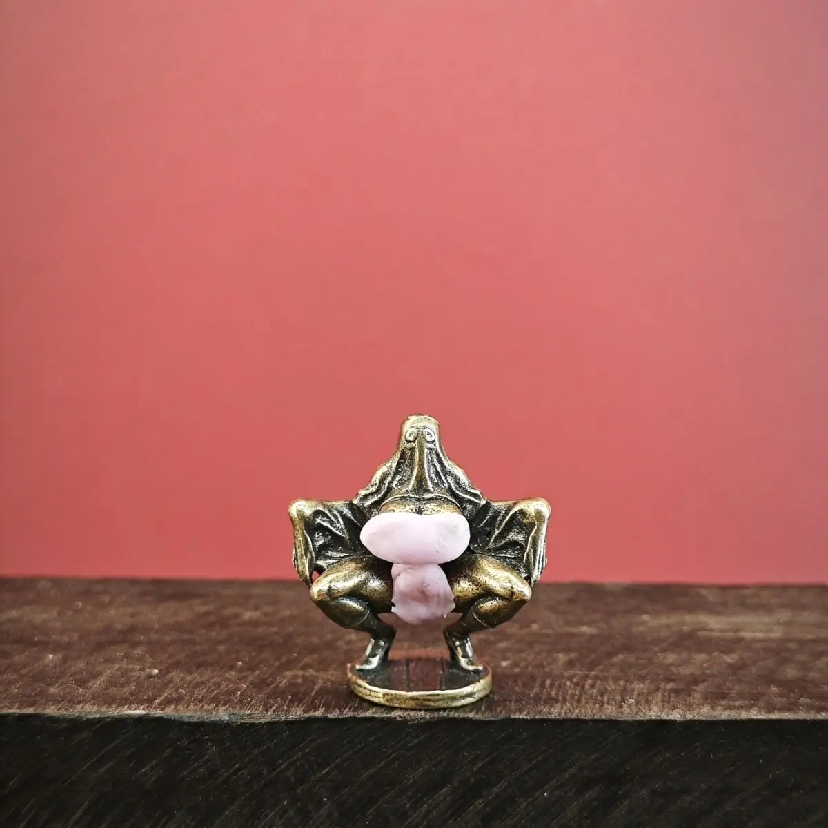 

Brass Mini Ghost Girl Figurine for Desktop, Halloween Creative Ornament, Trendy Home Decor, Collectible Model