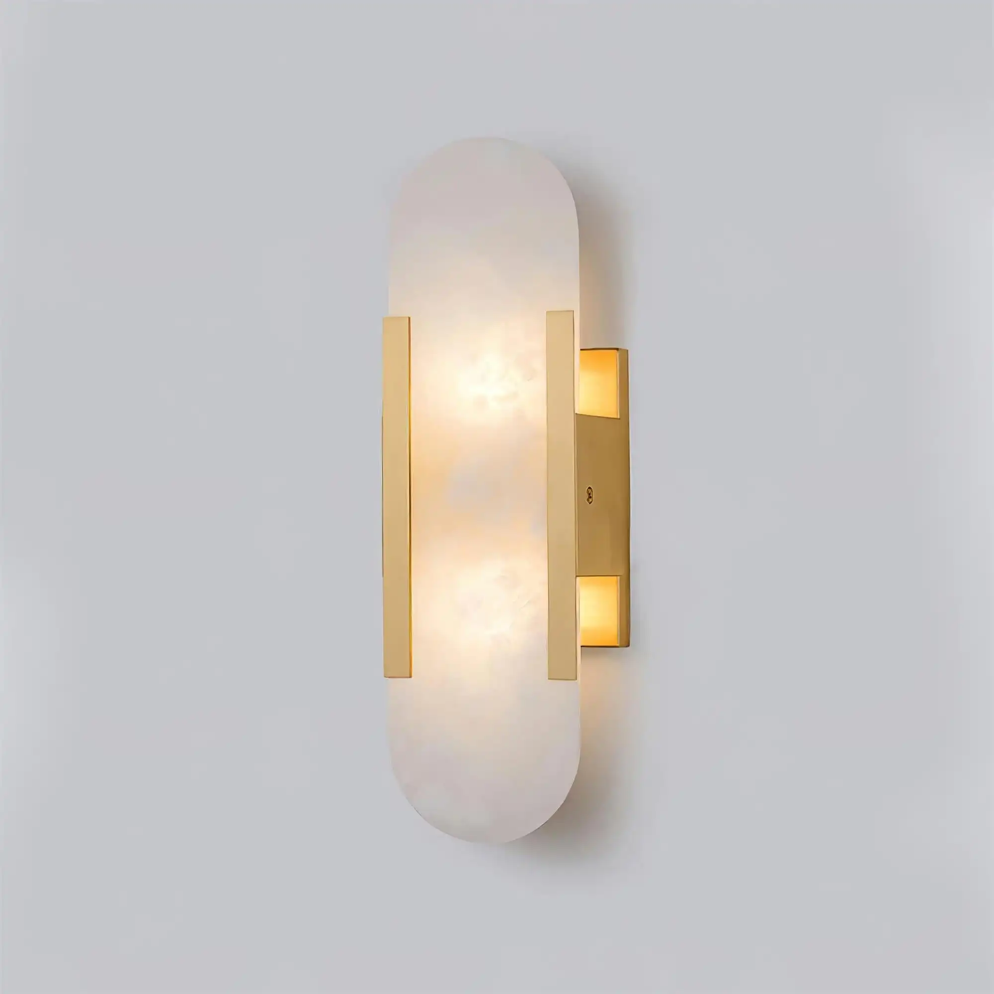 Imagem -02 - Nordic Estilo Marble Sconce Modern Minimalista Luxo Lâmpadas de Parede Sala Villa tv Fundo Quarto Cabeceira Decoração Espelho