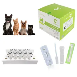 10 Pcs Canine Feline GIARDIA Ag Rapid Test Kit GIA Home Tests for Dogs & Cat