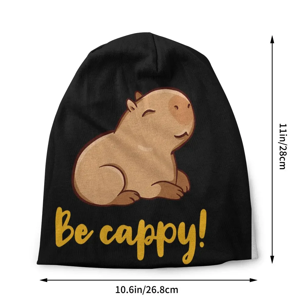 Capybara Capybaras Cute Animal Sport Thin Hats Be Cappy Bonnet Hipster Skullies Beanies Caps