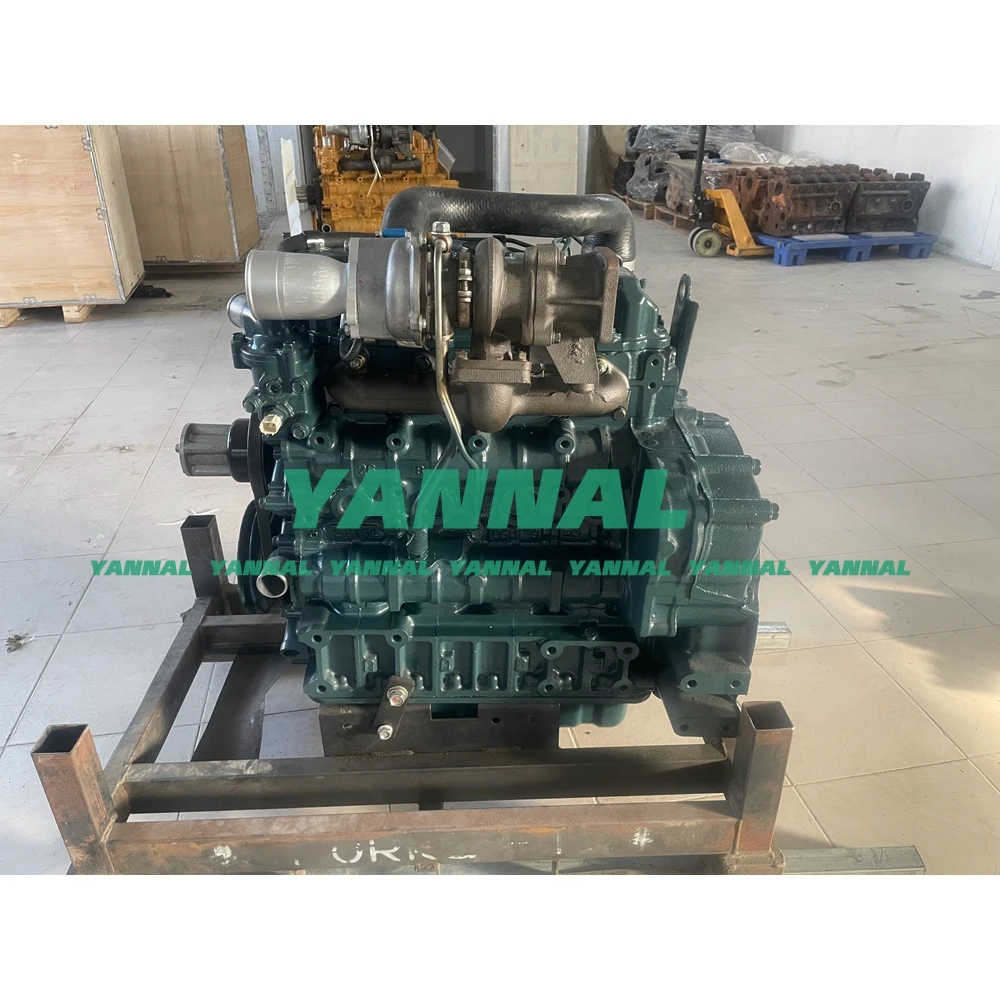 V2607T Complete Engine Assy 1J700-34000 With Turbo Without EGR 8JU4457 36kw 2000RPM For Kubota Engine Parts