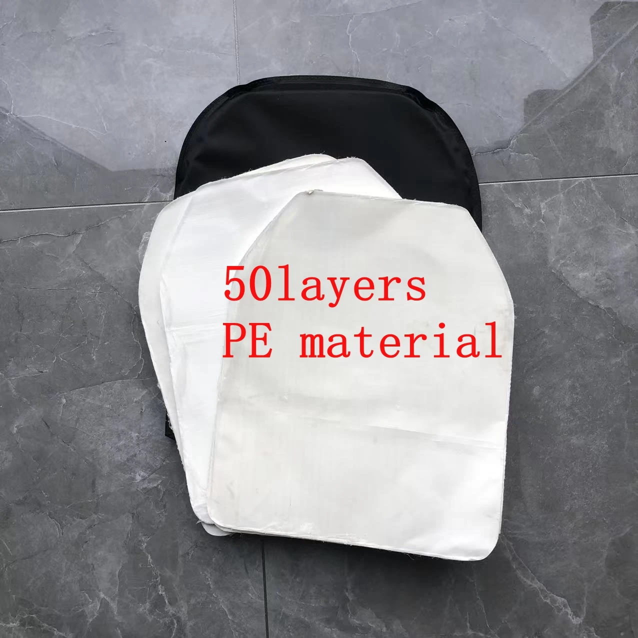 1pc 45 Layers Soft PE Protective Barrier Defensive Shield Body Sport Weight Plate Self-defense Security Plates 10x12 Safety 3+A view 2