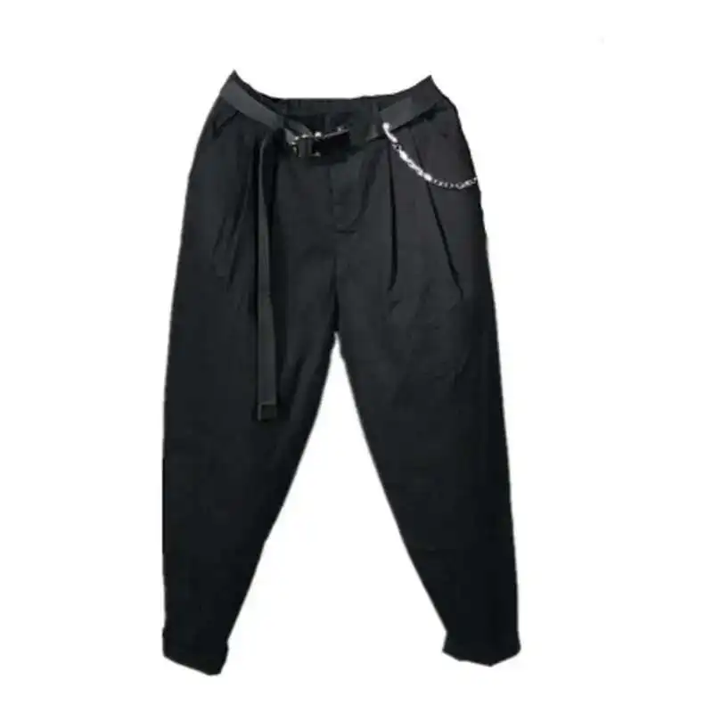 Simple y monos Original serie suelta invierno oscuro otoño pantalón masculino Harun Bunting Har