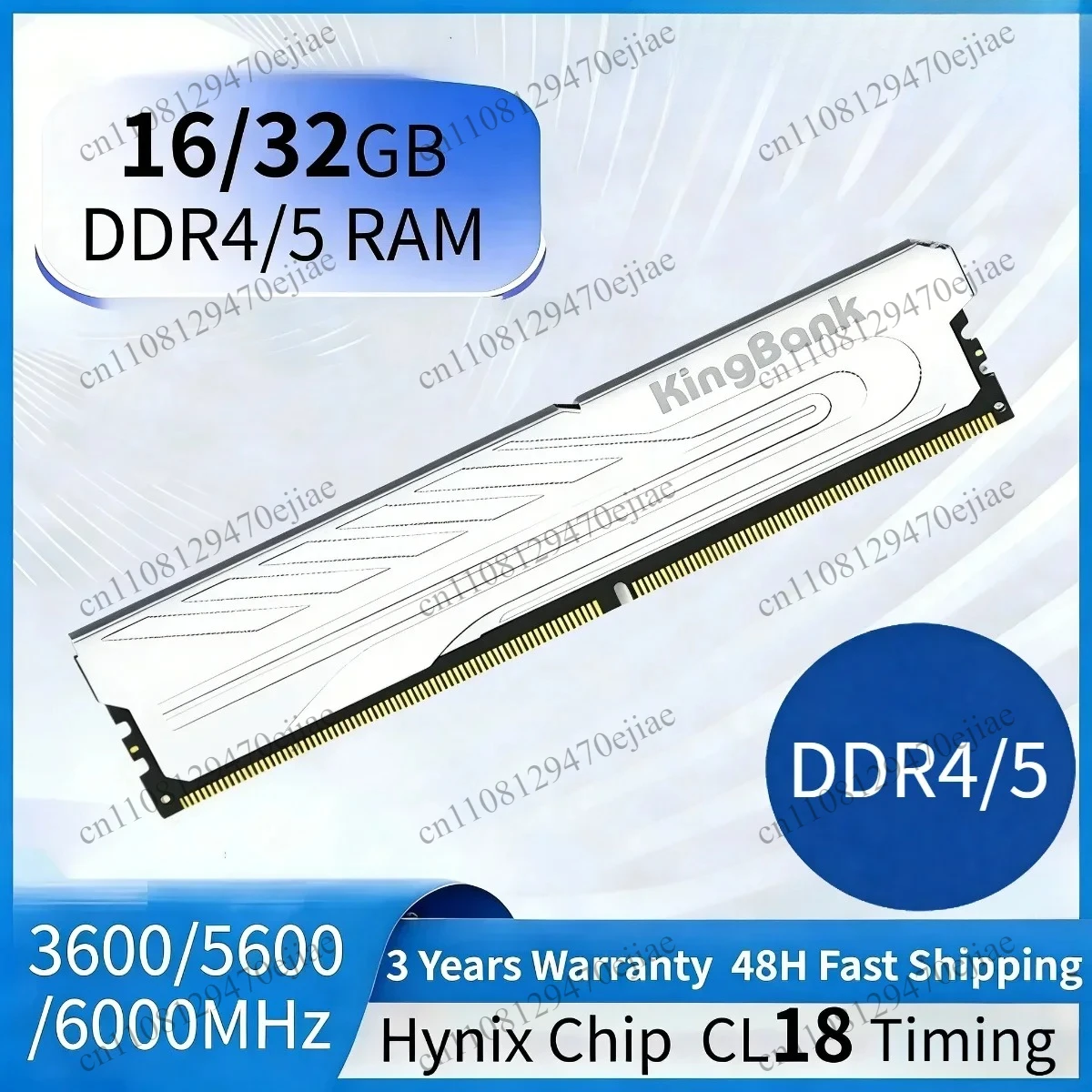 16GB/32GB DDR5 Gaming RAM, 560 - огляд і ціна Ddr5 16Gb 6000Mhz