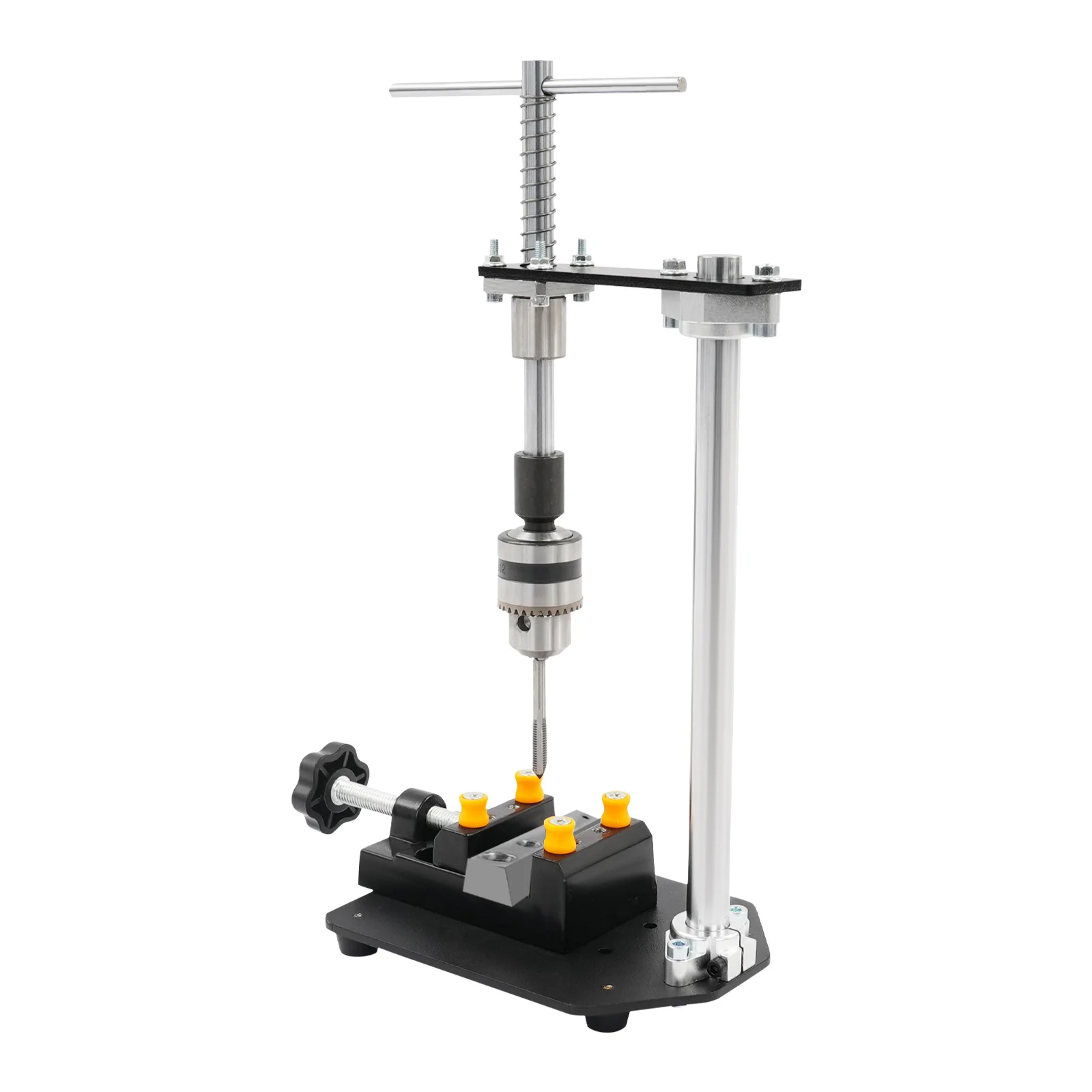 

Ручной резьбонарезной станок с 6 матрицами и настольными тисняками для нарезания резьбы M3-M10 в стали, алюминиевых сплавах, для мастерской и домашнего использования