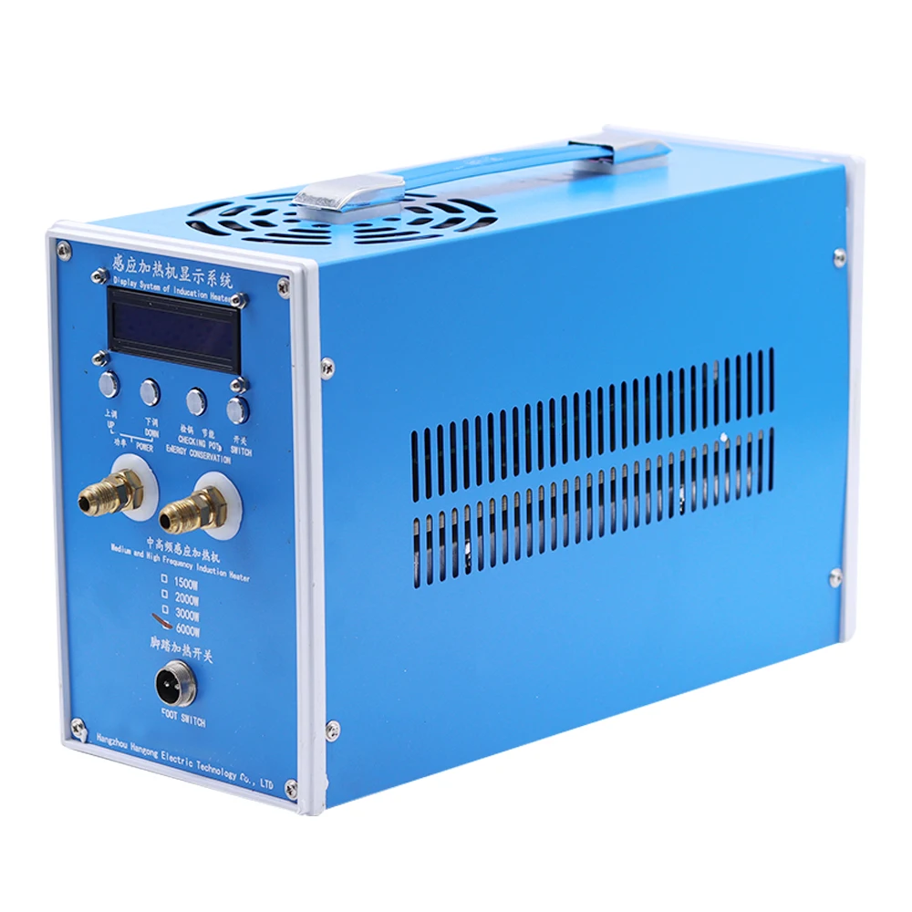 3000W High-frequency Induction Heating Machine ZVS Induction Heater Silver Gold Melting Furnace 220V 110V