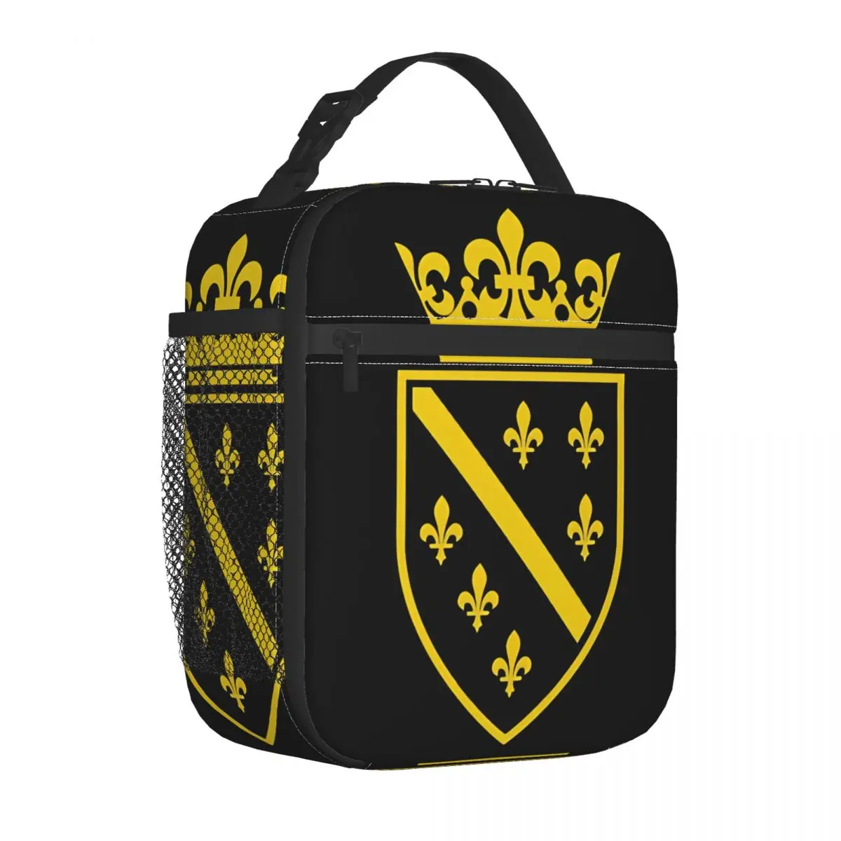 Insulated Lunch Bag Thermal Bag  Lunch Container Army of the Republic of Bosnia Portable Tote Lunch Box Food Handbags