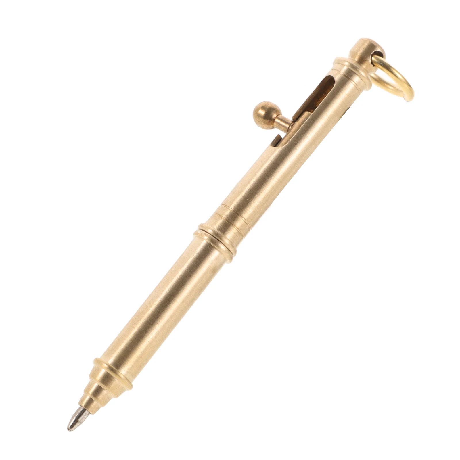 

Brass Pens Gel Pen Retro Heavy Copper Writing Instruments Student Practice Black Carbon Classic Metal Practical