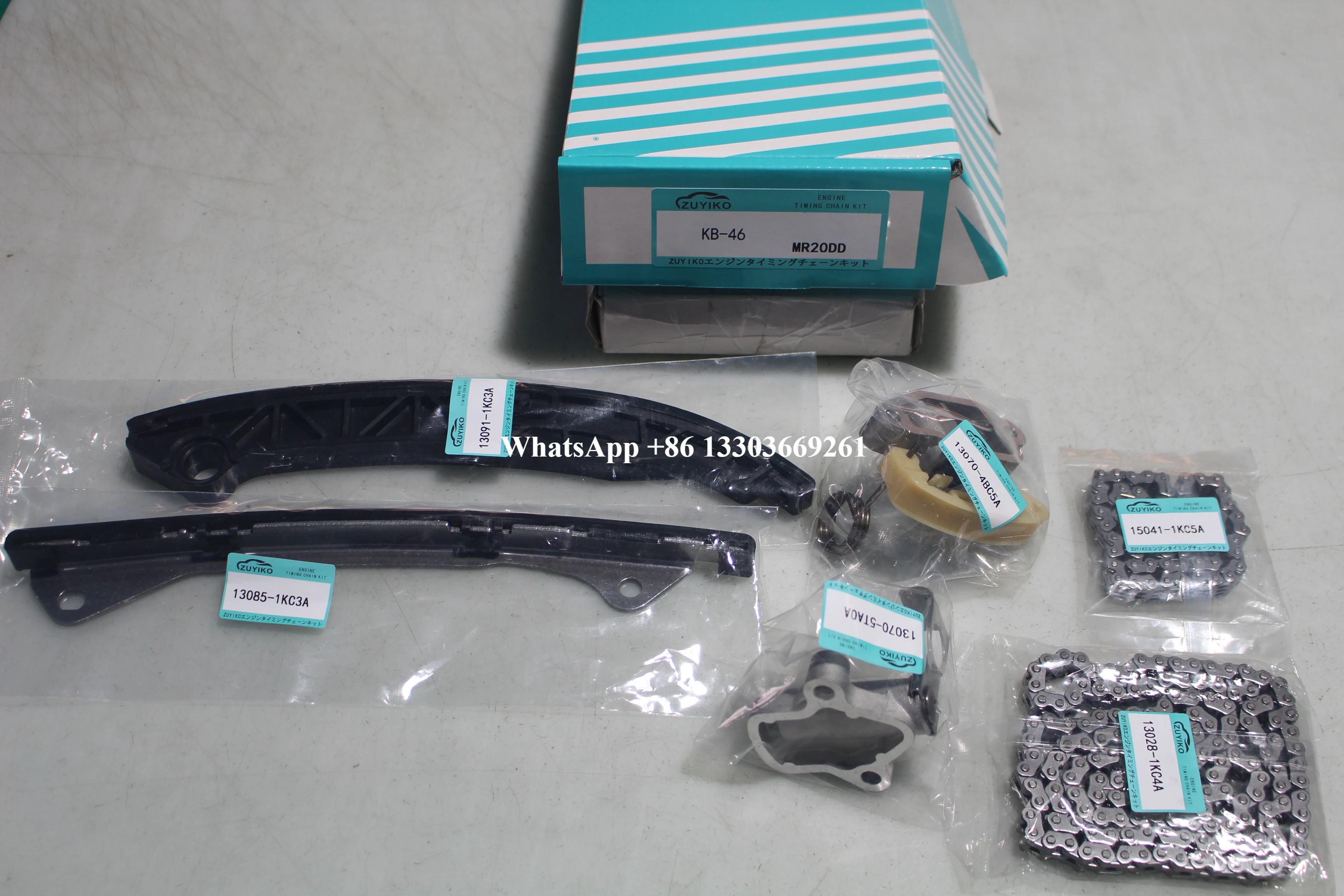 

MR20DD MR20 TIMING CHAIN KIT FOR NISSAN mr20dd mr20 engine timing chain set 13028-1KC4A KB-46