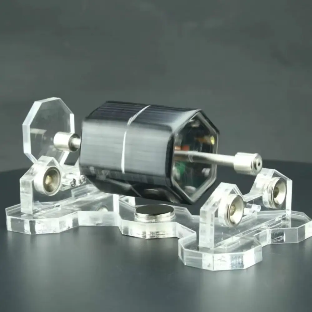 Creative Magnetic Solar Generator Decoration Suspension Solar Motor Technology High Speed Magnetic Levitation Ornaments Gift