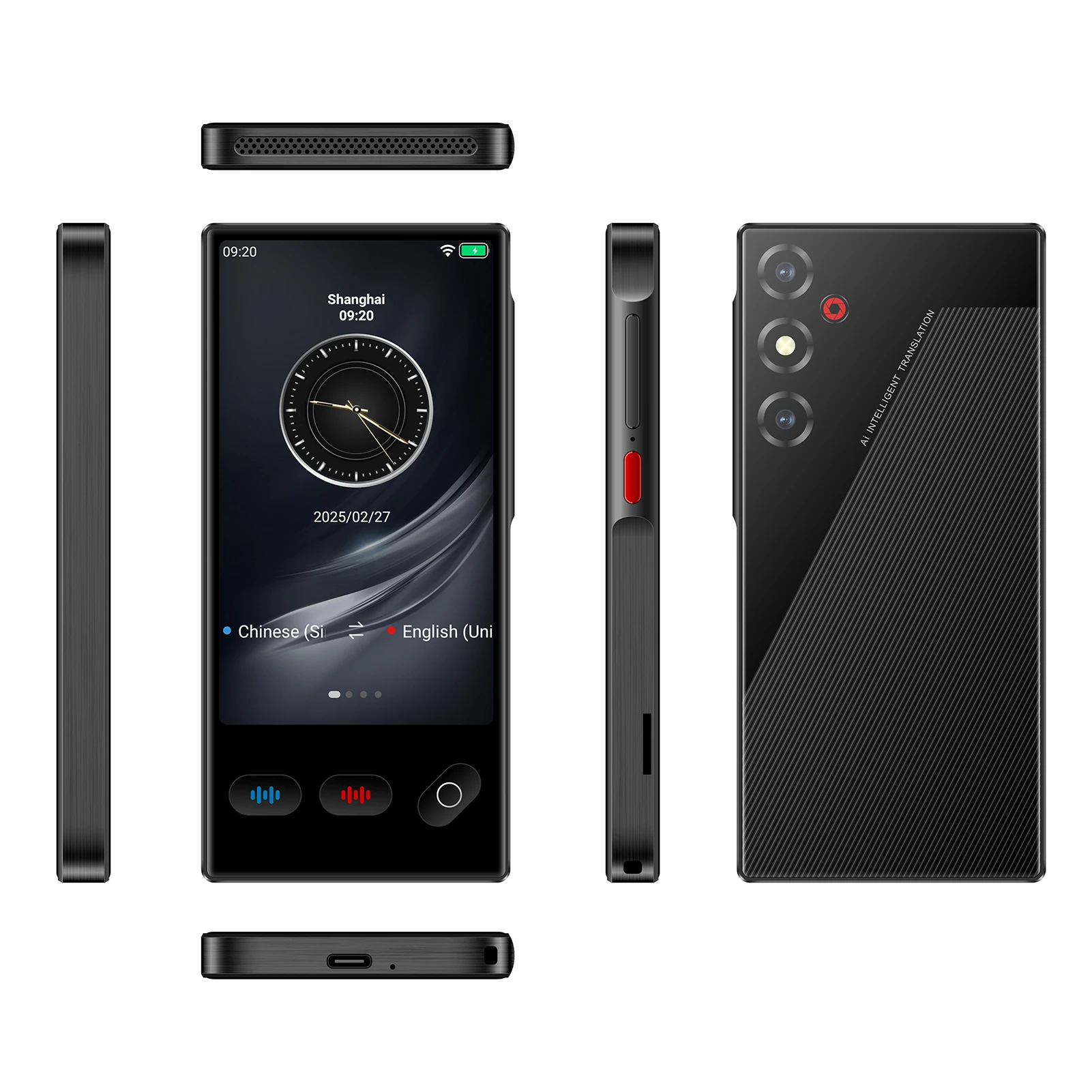 Portable Language Translator Device 148 Languages Voice Translating Offline Translation Simultaneous Interpretation Text / Photo