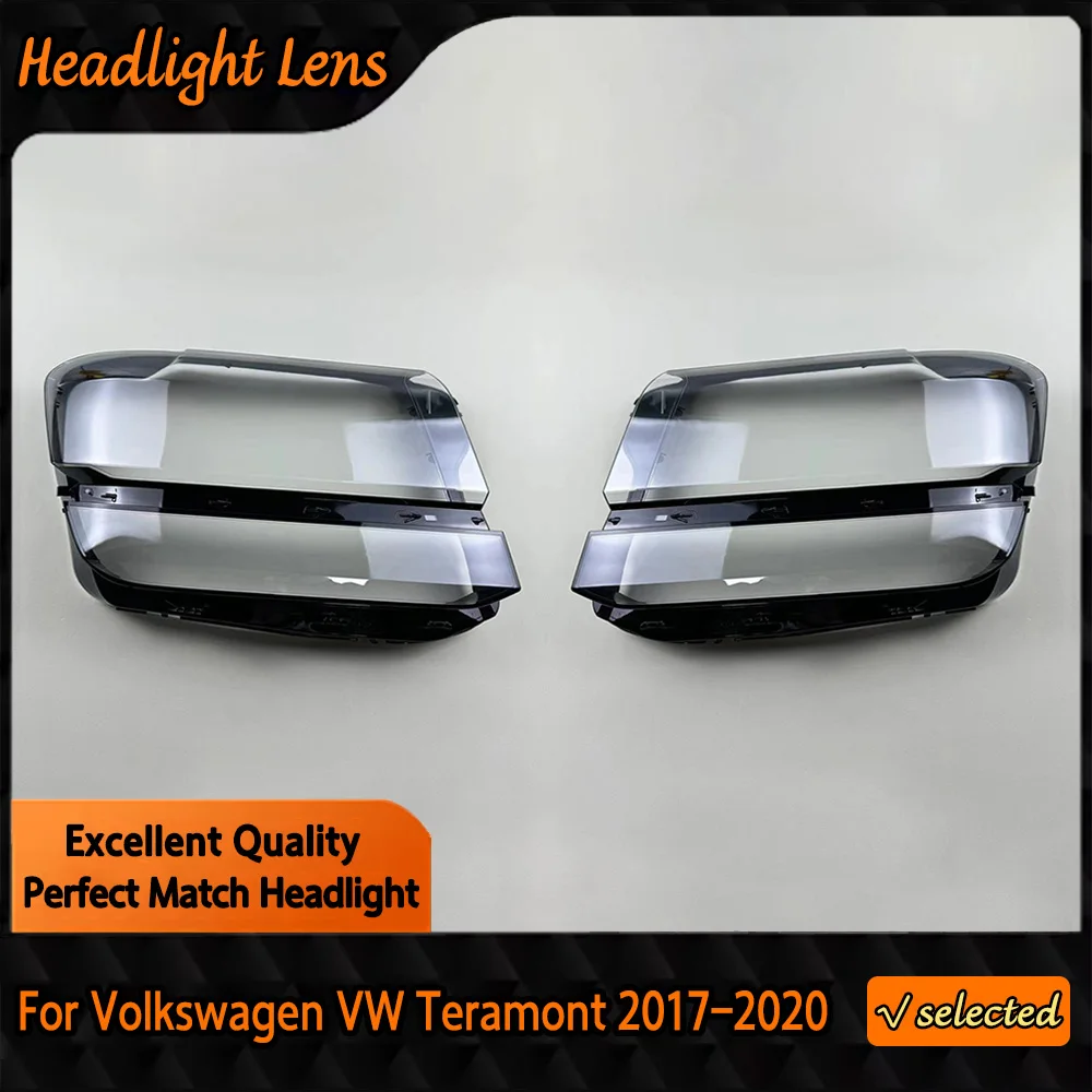 

For Volkswagen VW Teramont 2017 2018 2019 2020 Halogen Headlamp Cover Headlight Shell Lens Plexiglass Replace Original Lampshade