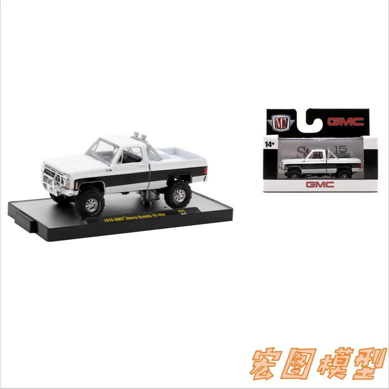 

M2 Machines 1/64 Car model toys 1976 GMC Sierra Grande 15 4X4