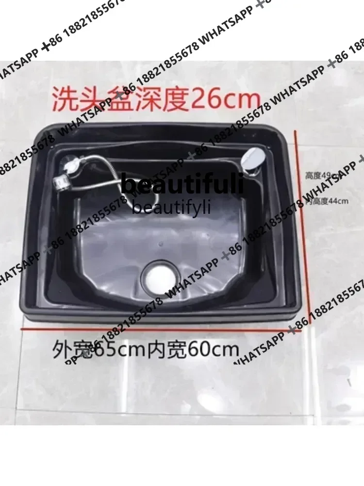 

xxqThai Shampoo Chair Barber Shop Shampoo Chair Accessories Pillow Plastic Basin Flushing Bed Shampoo Basin