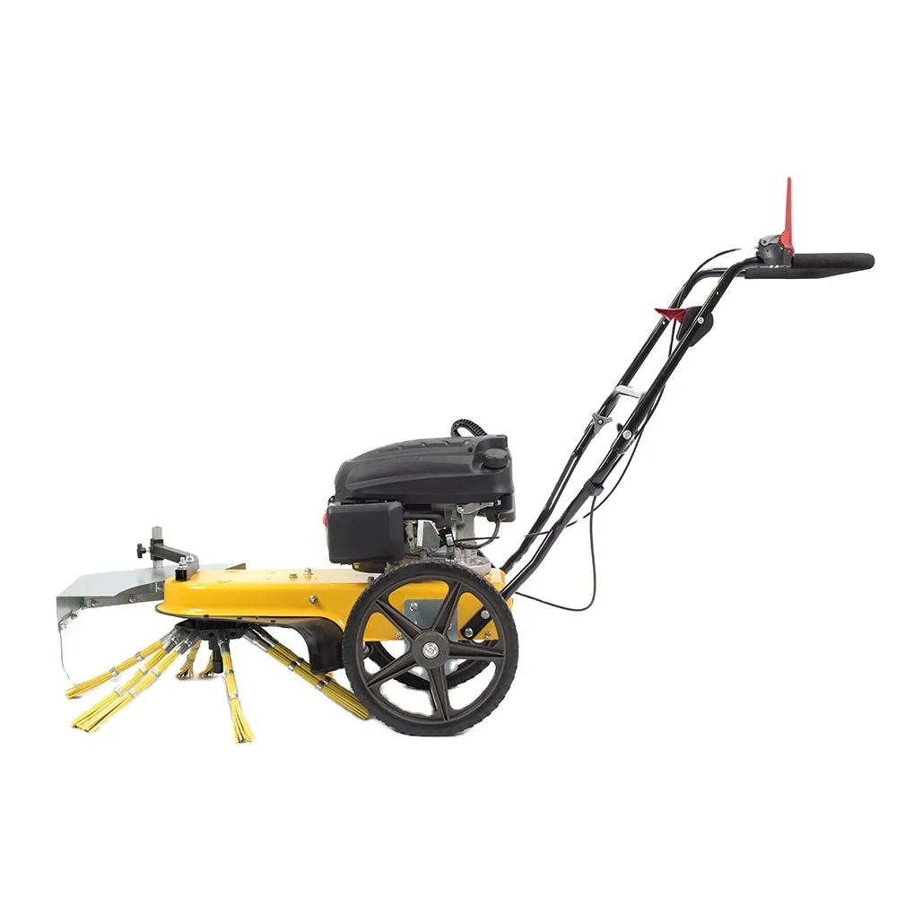Lucky Store Exclusive Products——High Quality Manual Grass Mower Two Wheel Hand Push Brush Cutter