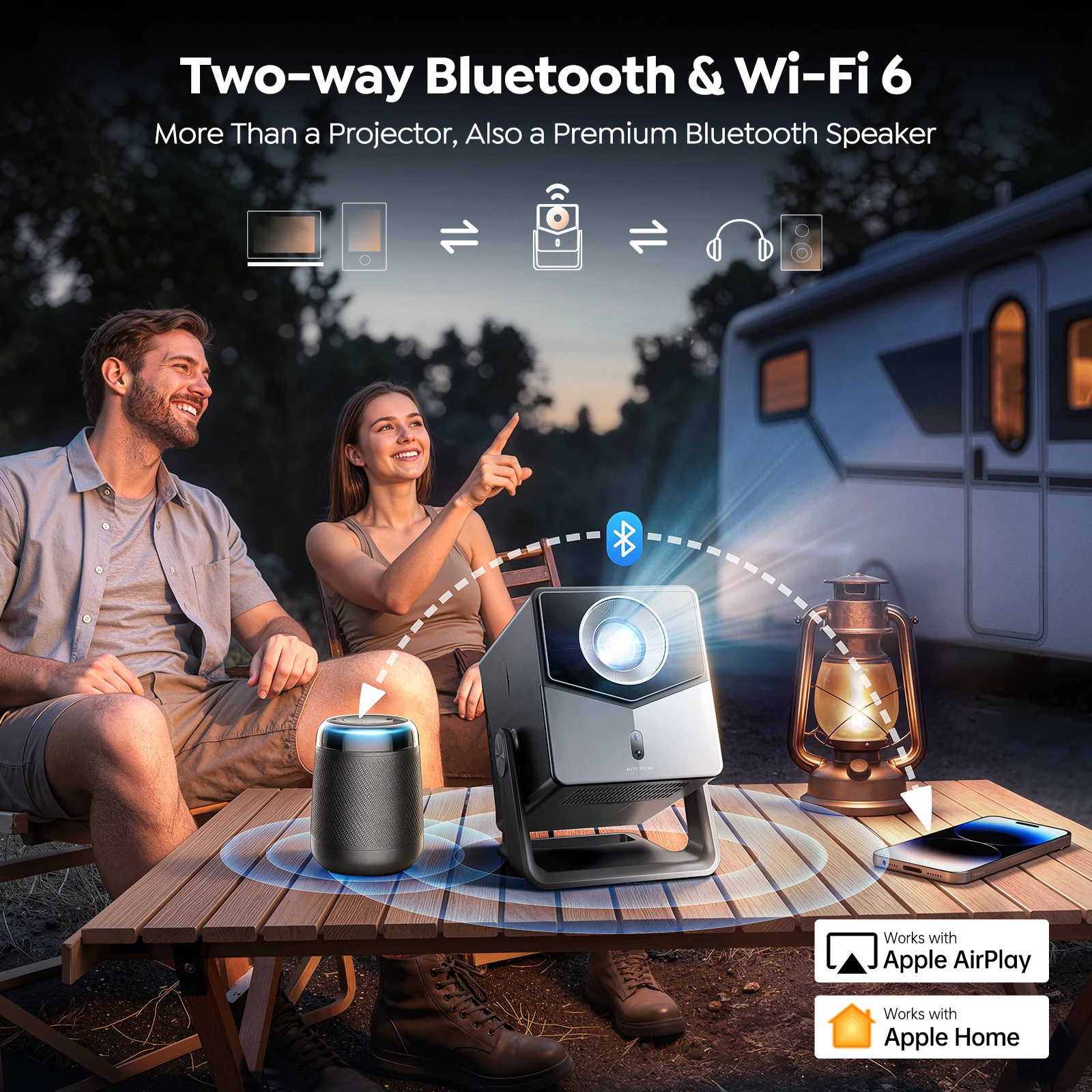Home Cinema Hdmi - Toptro A2 프로젝터 4K 1080P WiFi6