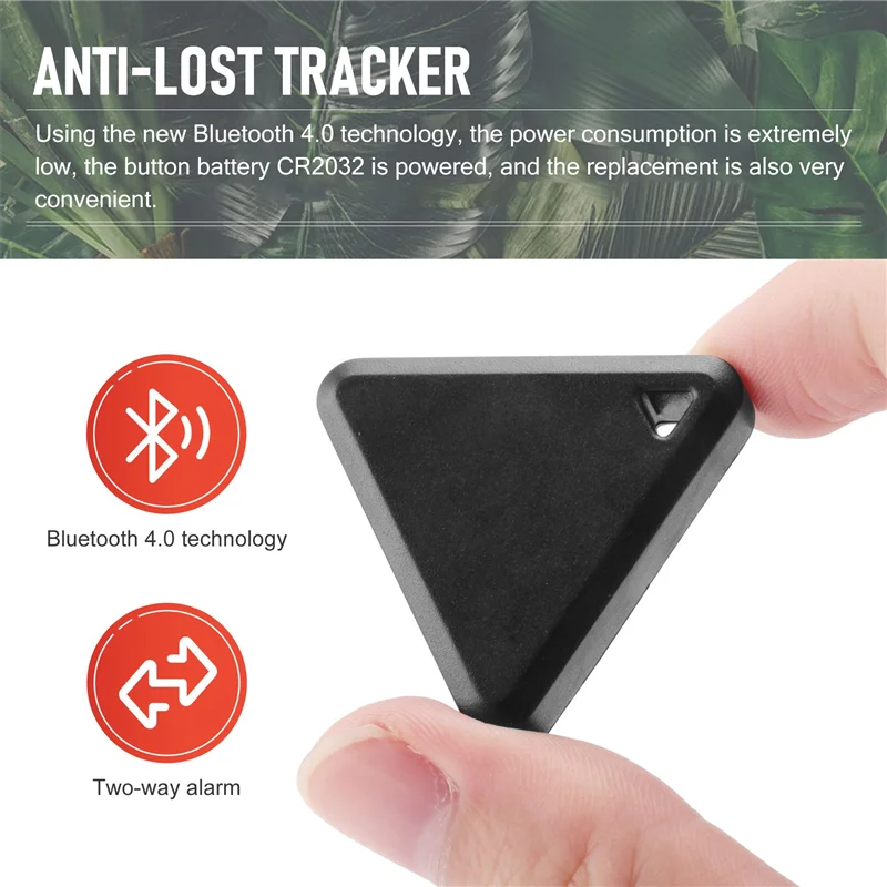ABGN สัตว์เลี้ยงสมาร์ทมินิ GPS Tracker สัตว์เลี้ยง Locator Anti-Lost บลูทูธกันน้ํา Tracker สามเหลี่ยมเด็ก Dog Cat Tracker