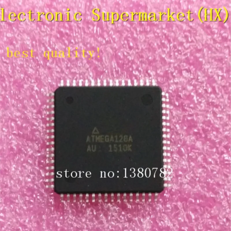 New original 50pcs/lots ATMEGA128A-AU ATMEGA128A ATMEGA128 TQFP-64 In stock!