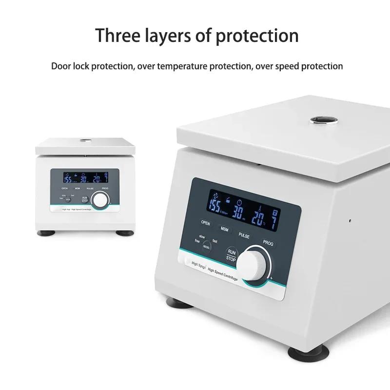 High-speed centrifuge desktop small 1.5/2ml number microscopic PCR tube serum fat separator laboratory