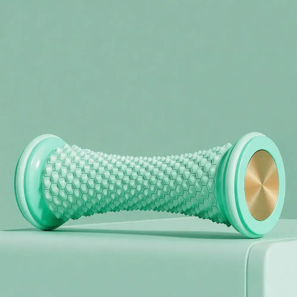 Yoga Foot Roller Massager Deep Tissue Muscle Recovery Fascia Release Equipment Fitness Workout Body Stretching Aid Tool Green