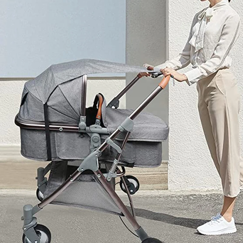 

Universal Baby Stroller Accessories Windproof UV Protection Sunshade Cover for Kids Baby Prams Car Outdoor