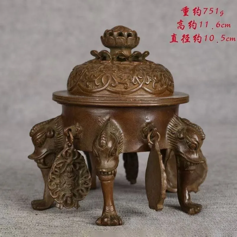 

Металлическая подставка для благовоний в форме животного с пятью лапами, аксессуары для чайной церемонии, декор для дома