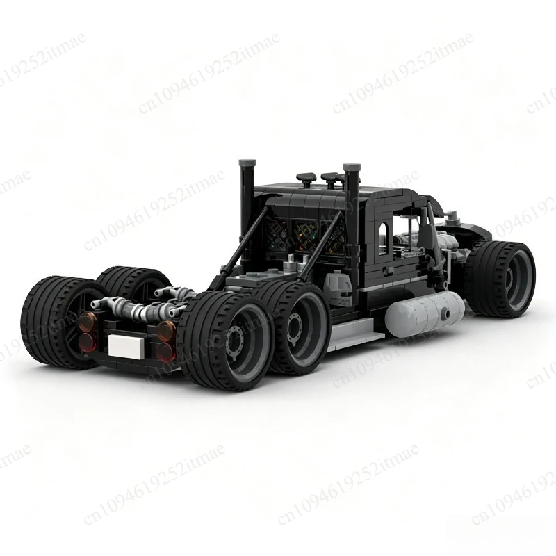 552PCS Truck Building Blocks Model, Highway Tractor DIY Blocks for Kids Gift