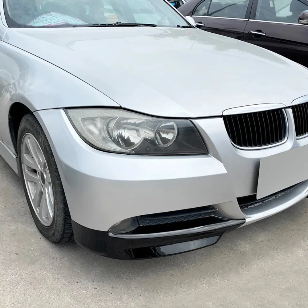 New Front Bumper Lip Side Splitter Spoiler Body Kit for BMW 3 Series E90 E91 320i 330i 2005-2008 Front Bumper Protector view 5