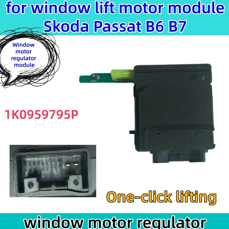 Elektrische raammechanisme voor Passat B6 B7, glasheffer 1K0959794L 1K0959795L 1K0959794P 1K0959795P 3C0959794 3C0959795 raammodule