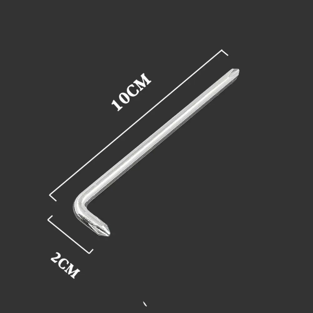 3Pcs/Set L-Type Screwdriver Set For Fender Narrow Space Double Headed Right-Angle Elbow Bend Short Arm Screwdriver Hand Tool Set