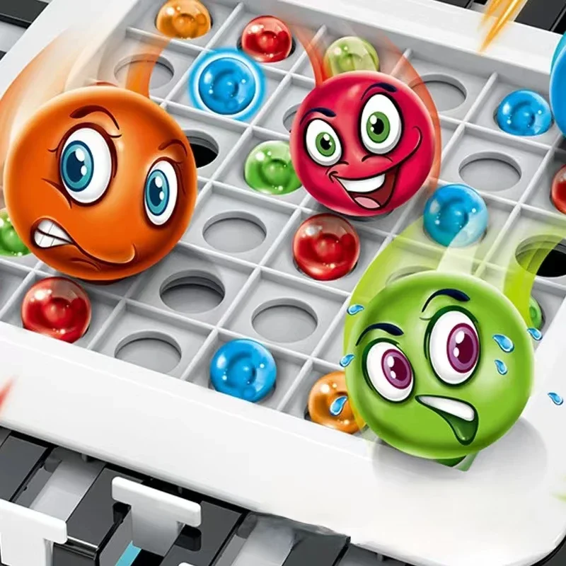 Catapult Rainbow Beads Elimination Fun Game Parent Child Interactive Board Games Logic Thinking Training Puzzle Toys Gifts