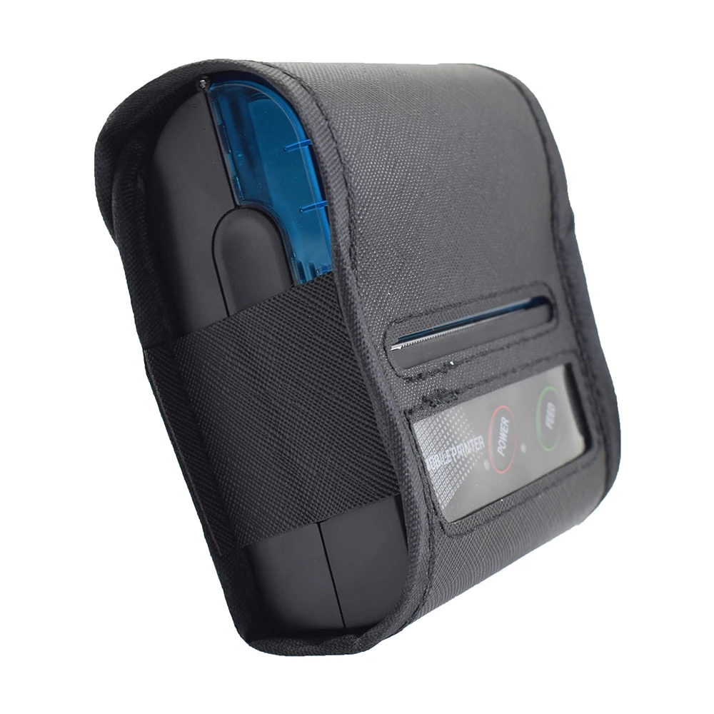 58mm Bag Thermal Printer Portable Mobile Printer leather cover