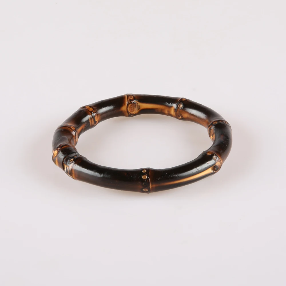 Nilerun Creative Unique Handmade Wood Rattan Thin Real Natural Bamboo Root Bracelet Bangle